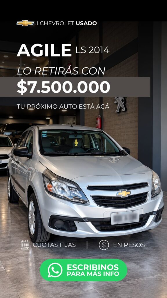 Chevrolet AGILE LT 1.4